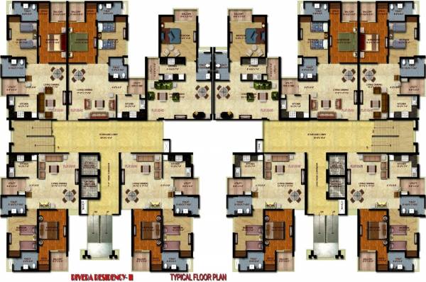  riviera-residency Cluster Plan