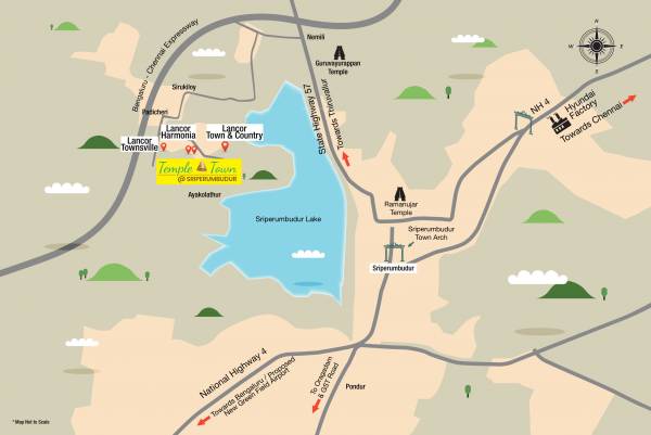  temple-town Location Plan