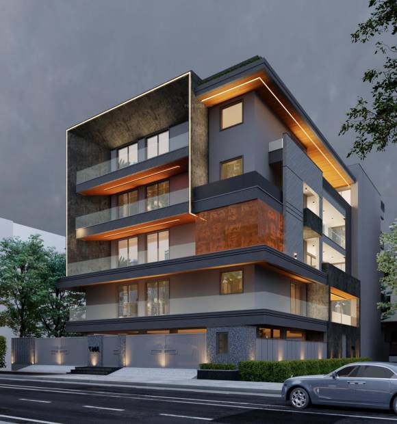  floors-350-sq-yard Elevation