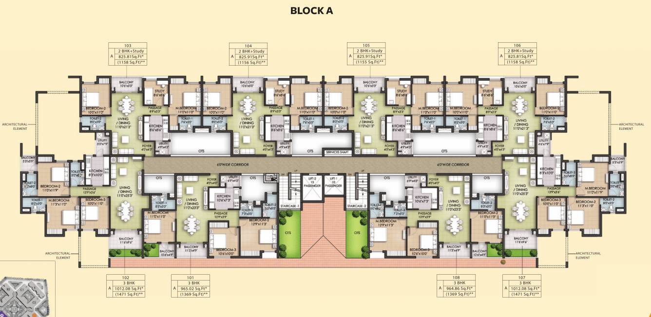  republic Cluster Plan
