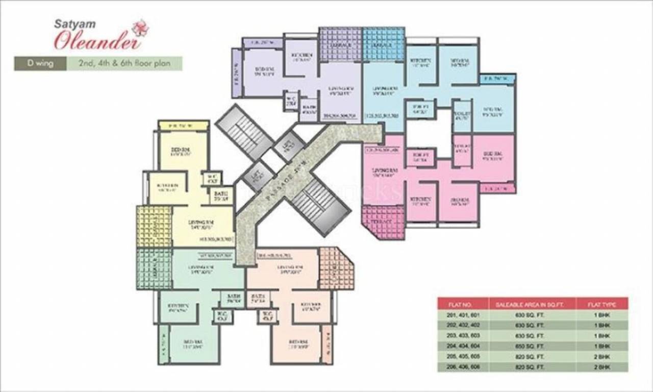  oleander Cluster Plan