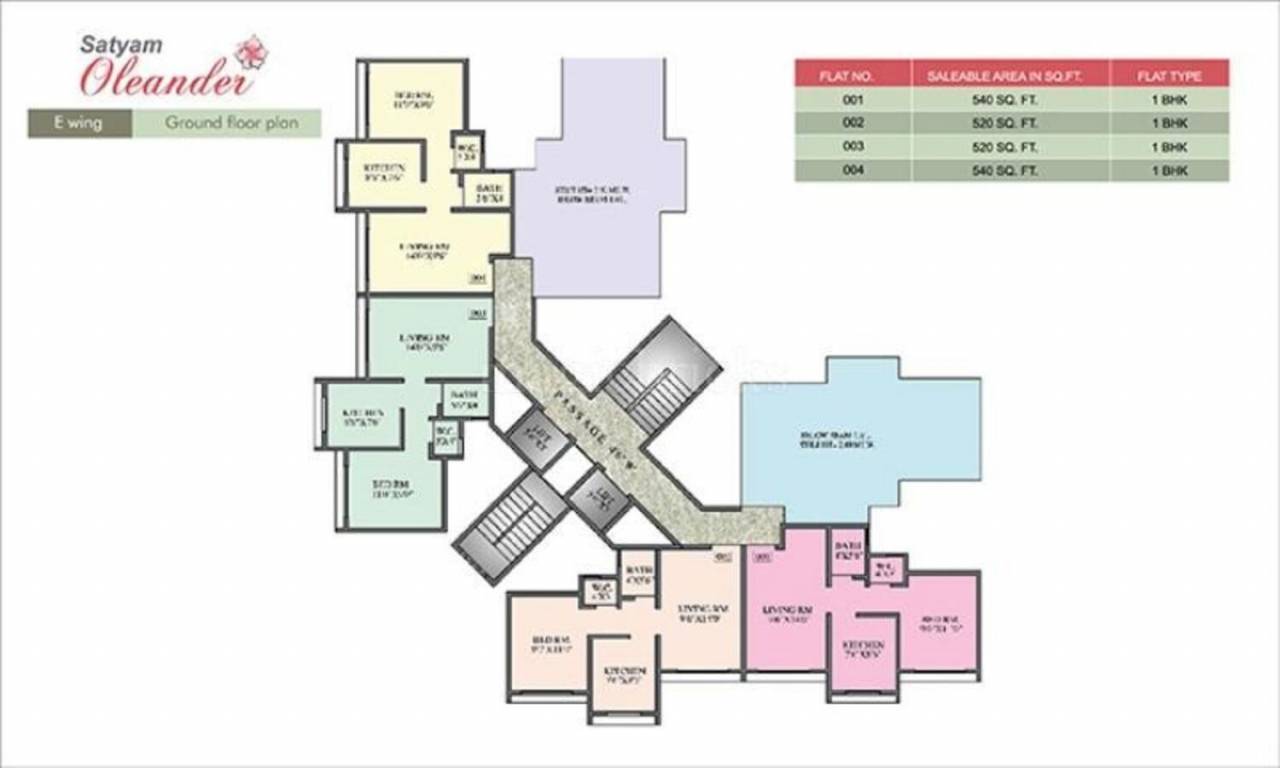  oleander Cluster Plan
