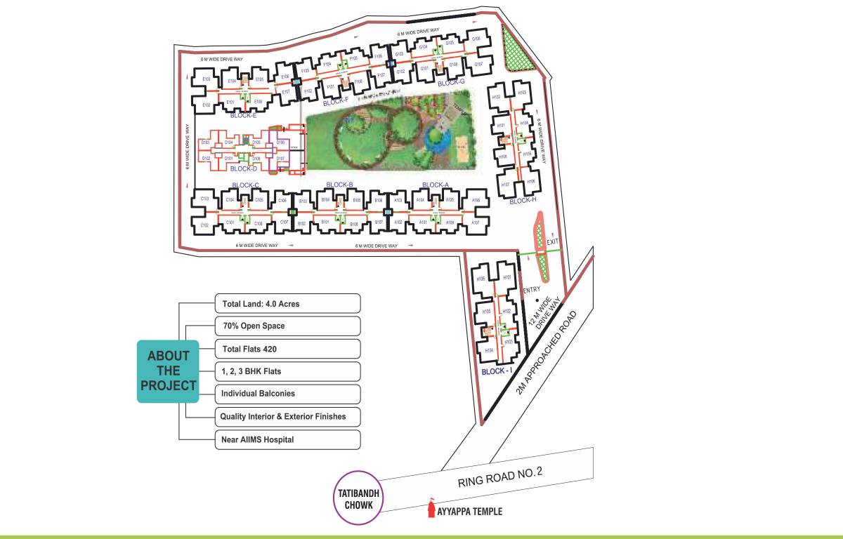 avinash pride Layout Plan