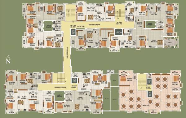  prime-tower Prime Tower Cluster Plan For 7th Floor