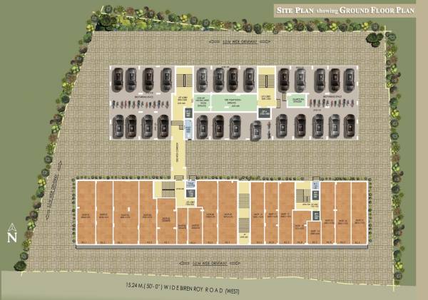  prime-tower Prime Tower Cluster Plan For Ground Floor