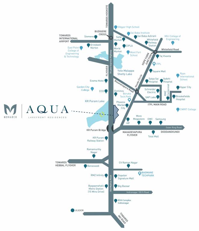 aqua block a Location Plan