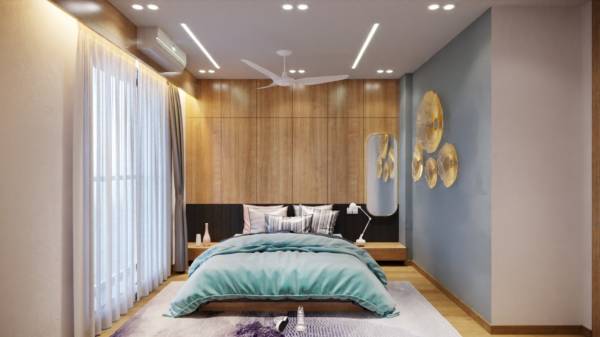 Bedroom aqua-block-a Bedroom