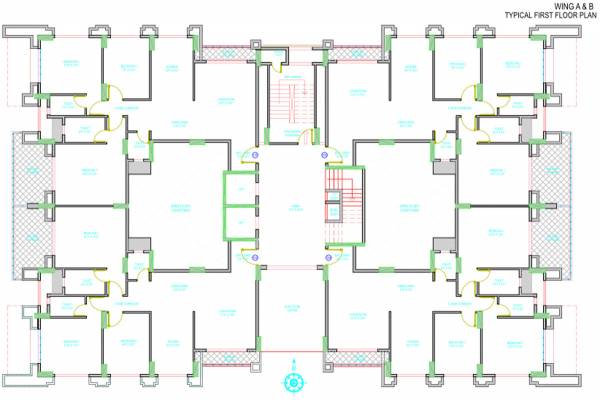  royale Building A Cluster Plan For 1st Floor