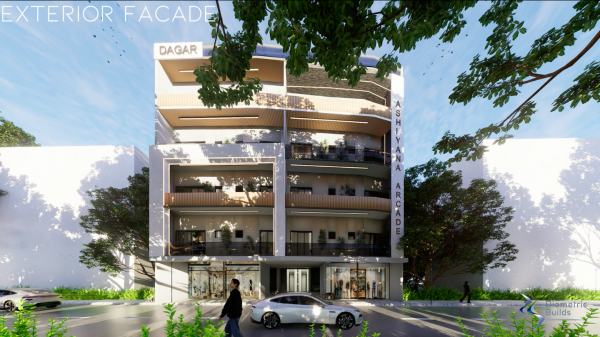  ashiyana-arcade Elevation