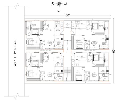  nexus-homes Nexus Homes Cluster Plan from 1st to 5th Floor