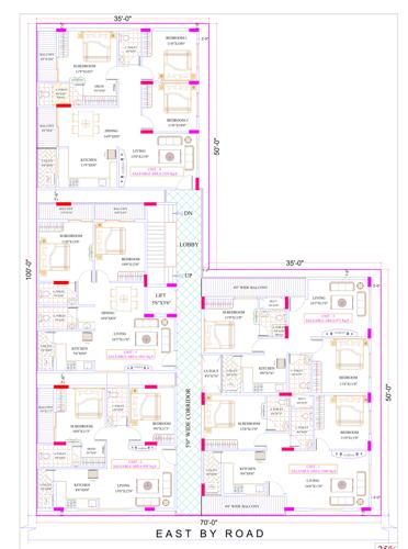  sai-apartment Sai Apartment Cluster Plan from 1st to 5th Floor