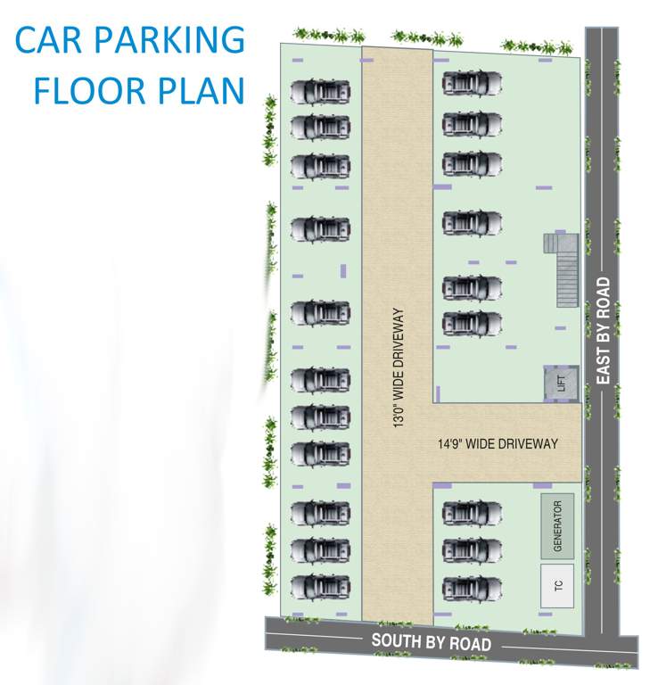  parichaya dreams v2 Parichaya Dreams V2 Cluster Plan for ground Floor