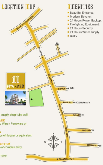  piya mansion Location Plan