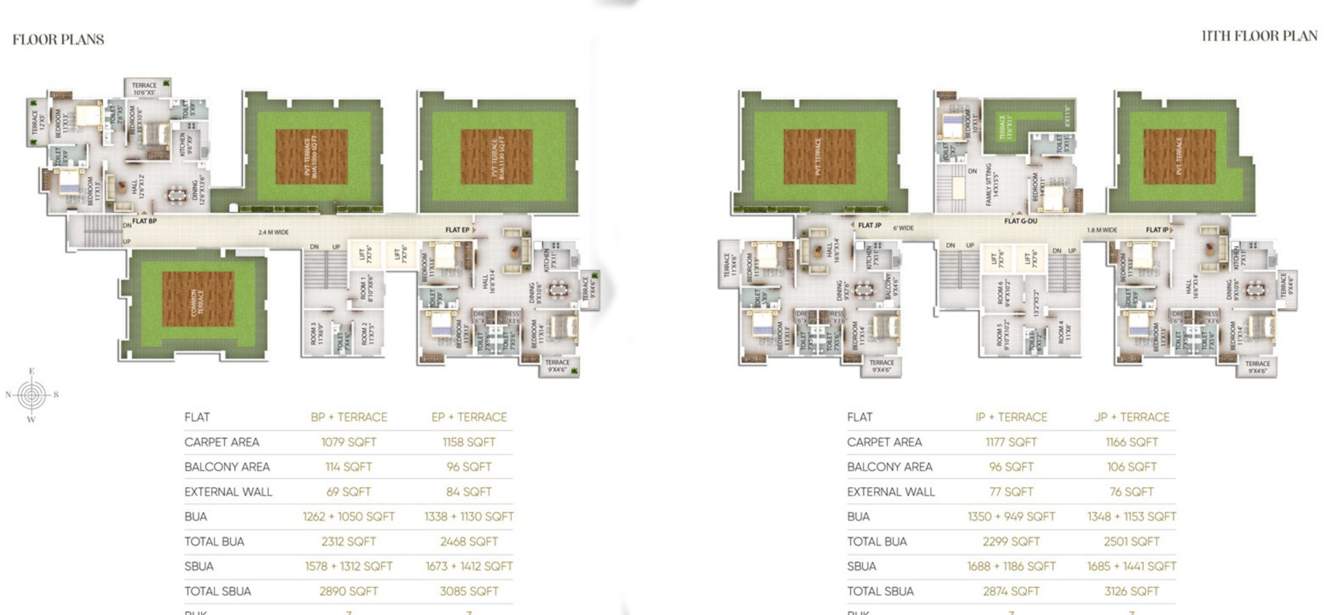 piya green hills Piya Green Hill Terrace Cluster Plan