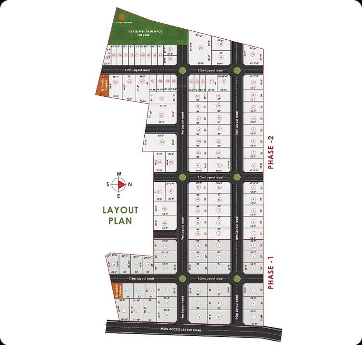  albatross Layout Plan