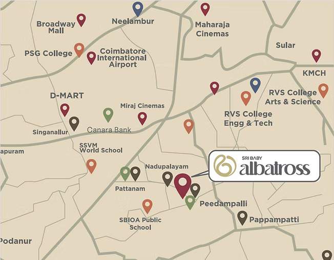  albatross Location Plan