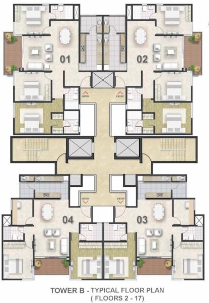  southern-crest Cluster Plan
