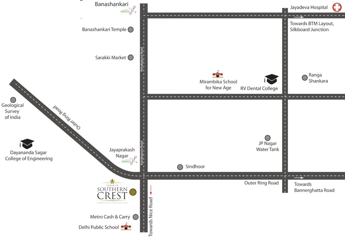  southern crest Location Plan