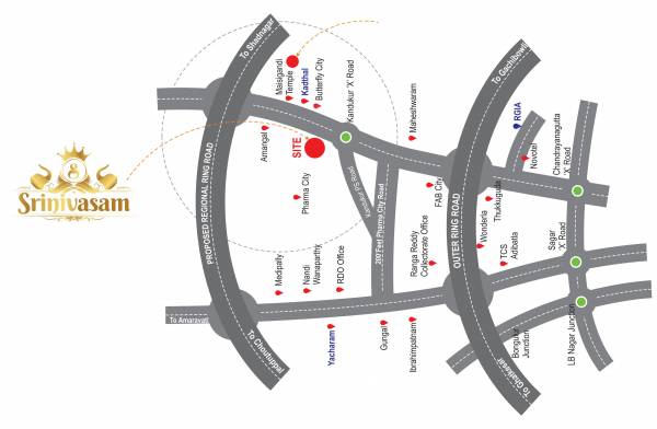  srinivasam Location Plan