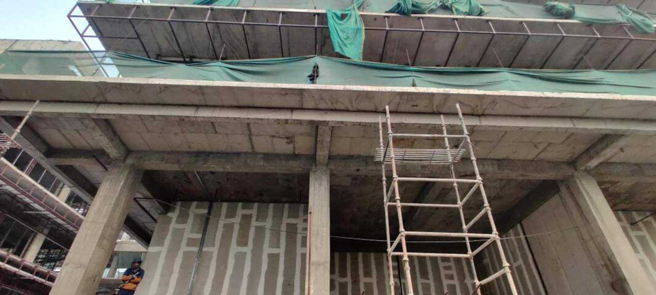  neoworld phase 1 Tower D And F Construction Status Aug 24