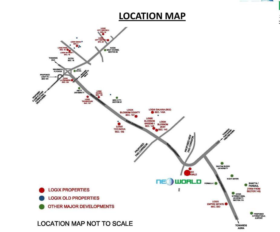  neoworld phase 1 Location Plan