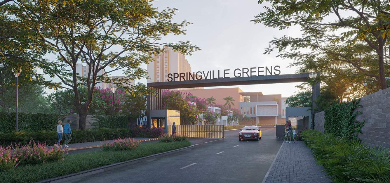 springville greens Entrance Gate Security Cabin