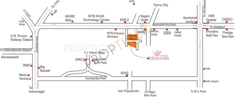 Images for Location Plan of Samhita Blossom