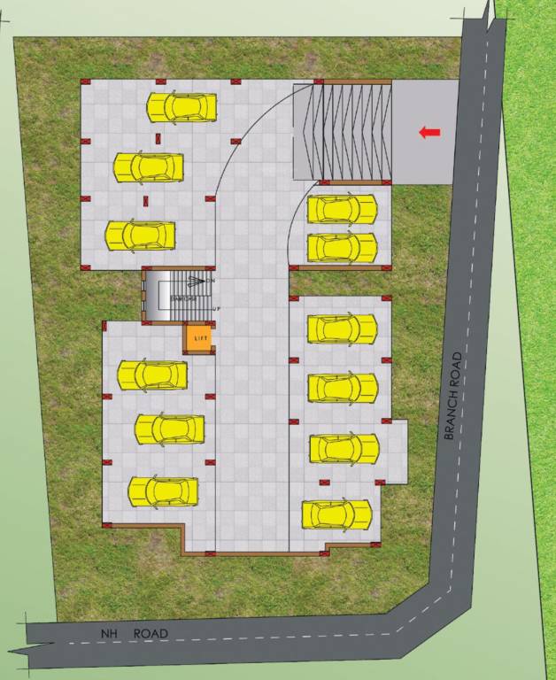 palm Palm Cluster Plan For Basement