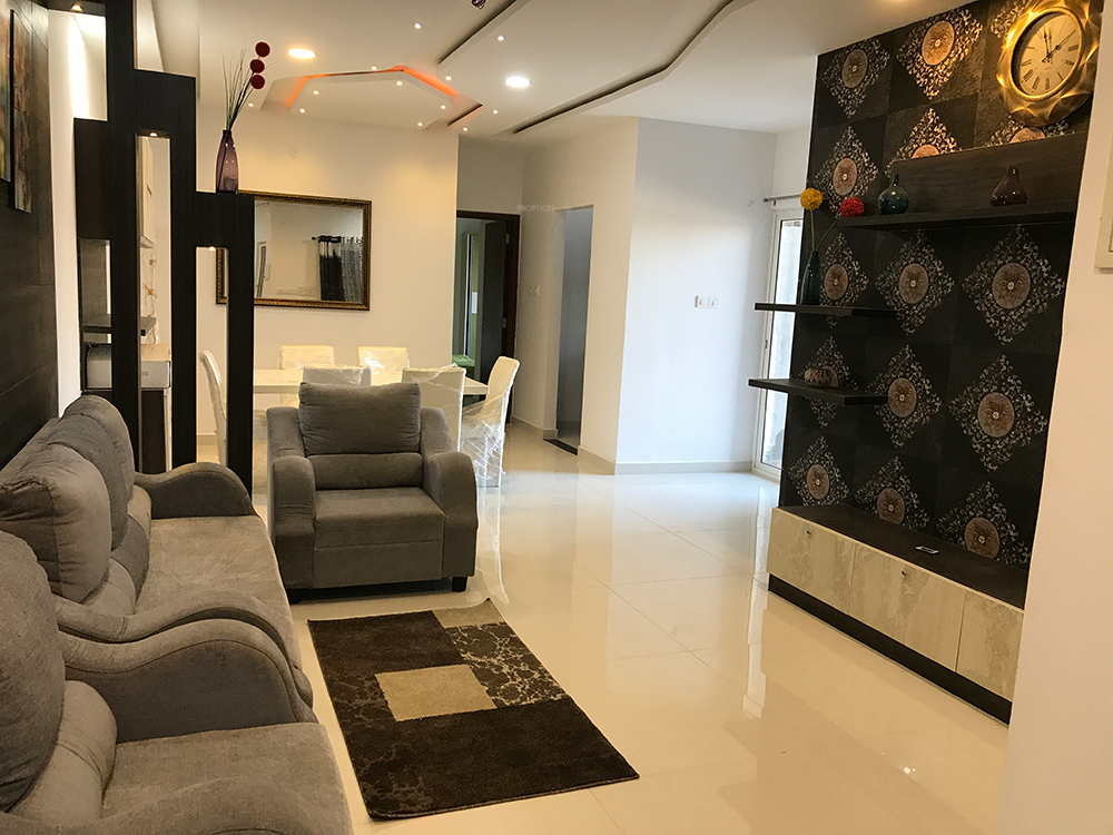  arete homes phase 9 Living Area