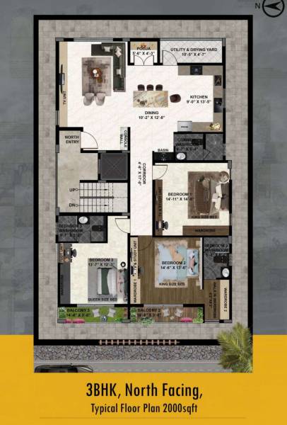  premia Premia Cluster Plan from 1st to 5th Floor