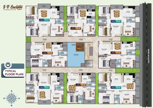  sv-enclave SV Enclave Cluster Plan from 1st to 5th Floor