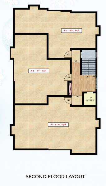 silver-mist ATH Silver Mist Cluster Plan for 2nd Floor