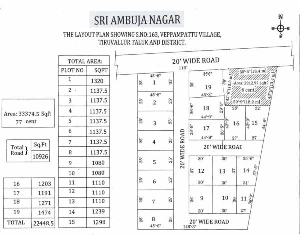  sri-ambuja-nagar Layout Plan