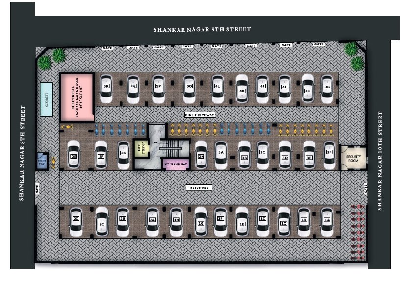  ath royal queen ATH Royal Queen Cluster Plan For Ground Floor