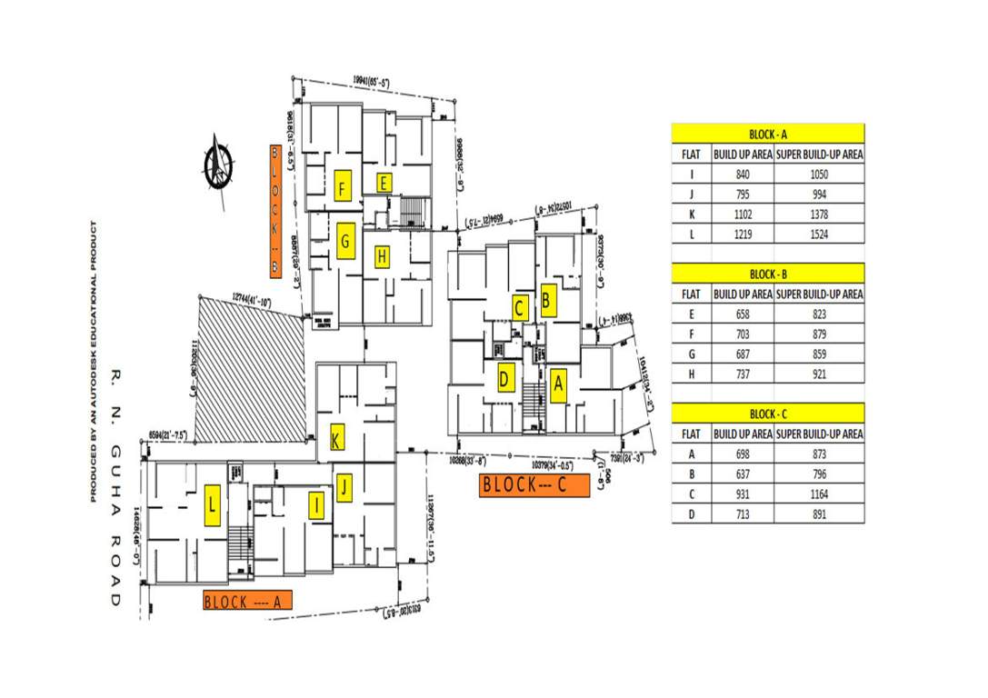  sai garden apartment Tower 1 Cluster Plan