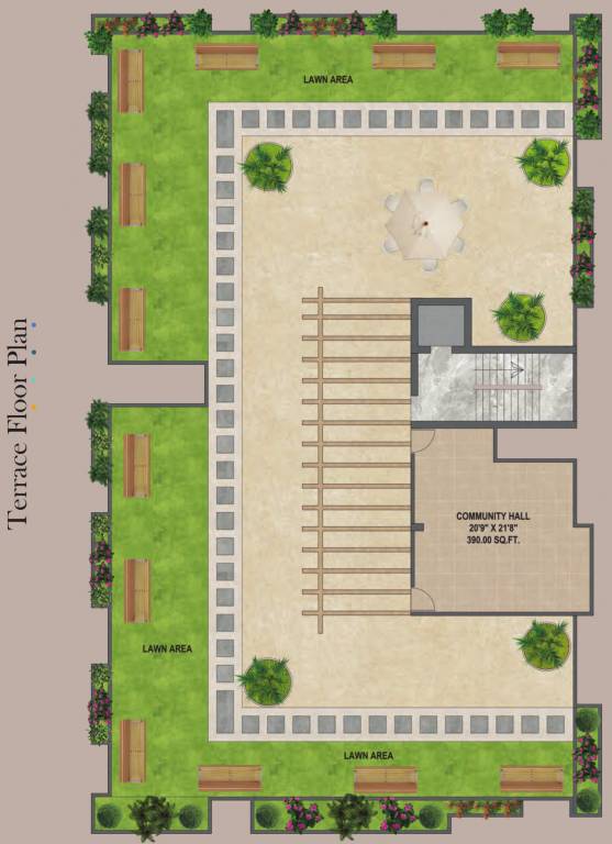  rajrappa arpan Rajrappa Arpan Terrace Cluster Plan