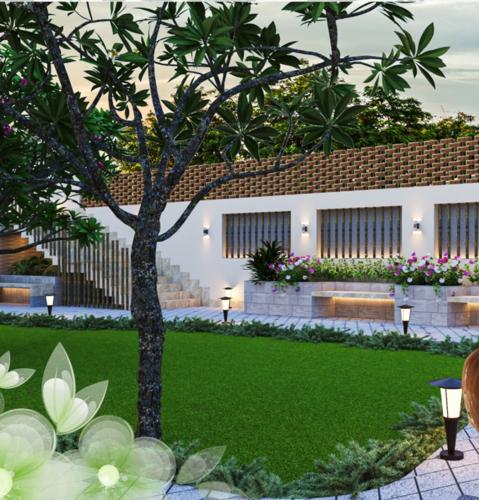  pearl Landscape Garden and Tree Planting