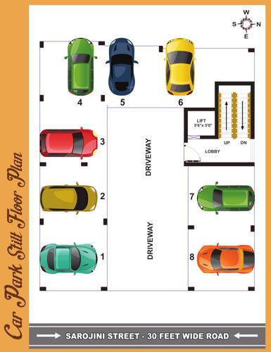  subhiksha Subhiksha Stilt Cluster Plan