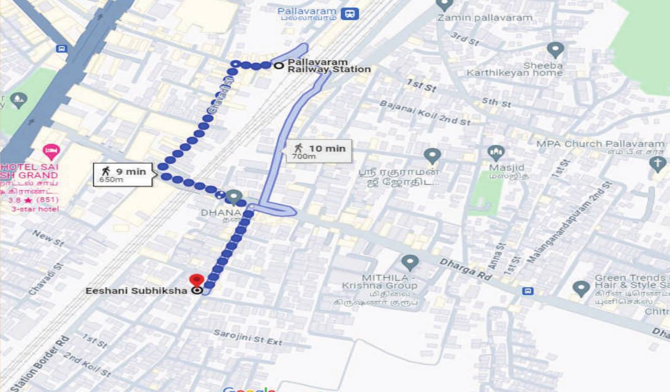  subhiksha Location Plan