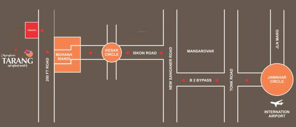  tarang-part-a Location Plan
