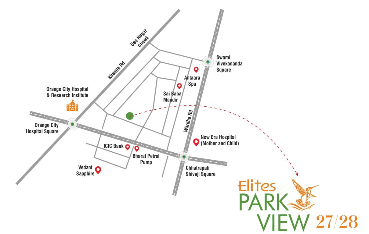  park view 27 28 Location Plan