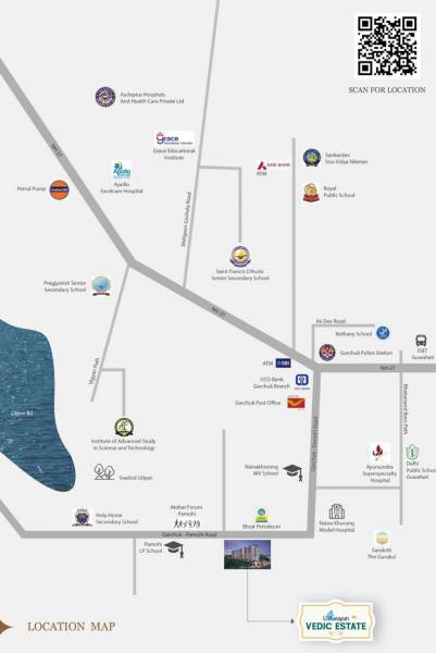 Location Plan vedic-estate Location Plan