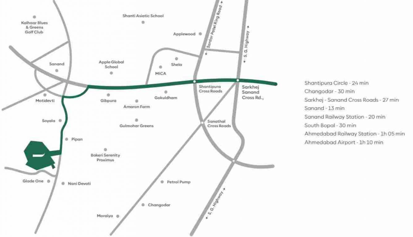  le parque Location Plan
