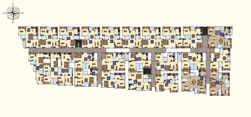  golden-heights Golden Heights Cluster Plan from 1st to 5th Floor