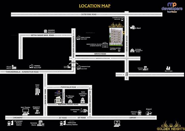  golden-heights Location Plan