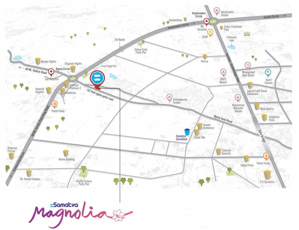  magnolia Location Plan
