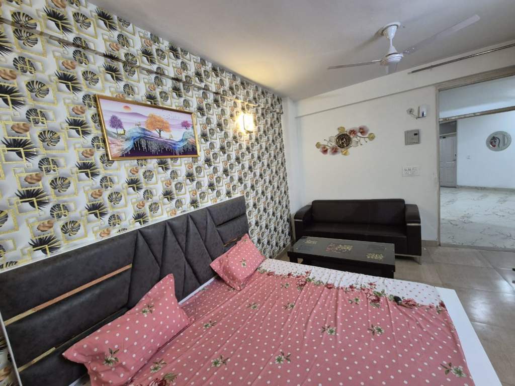  krishna orchid studio apartments Bedroom