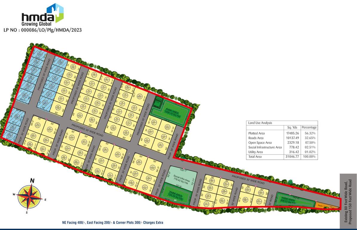  raaga greens Layout Plan