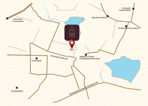  akshaya-serenity Location Plan