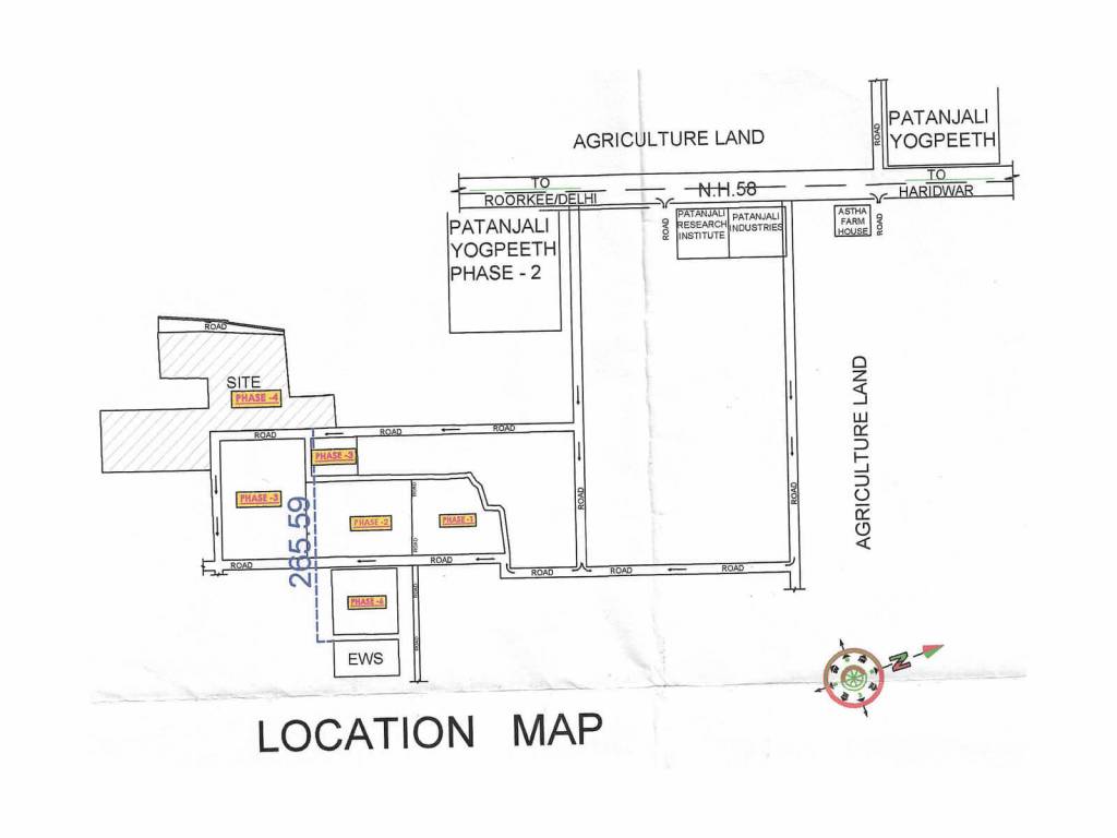 hari ashray nagar phase 15 Location Plan